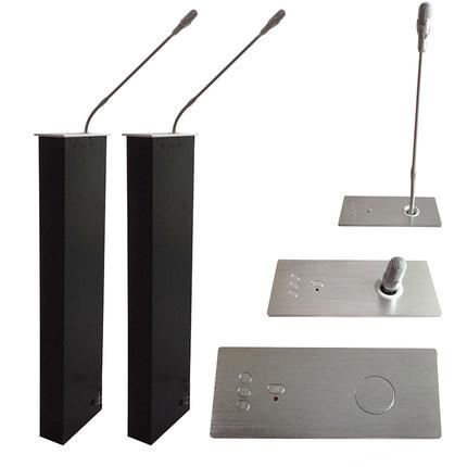 Conference System Independent Goose-type Motorized Pop up Microphone Lift Meeting Room Audio Conference System Microphone Lift