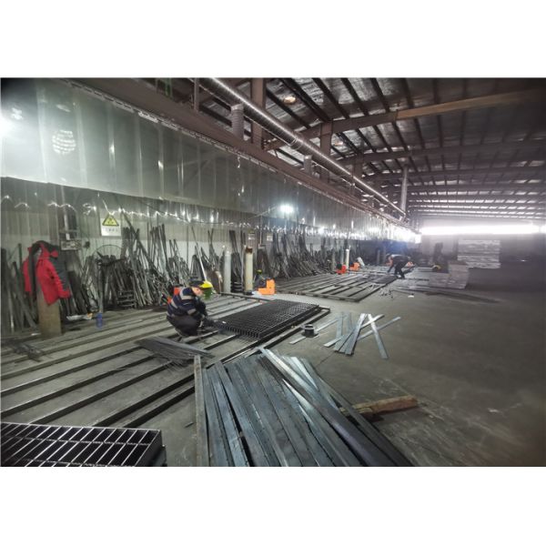 Building Materials Steel Driveway Grates Grating 100X8mm Electrolytic Polishing