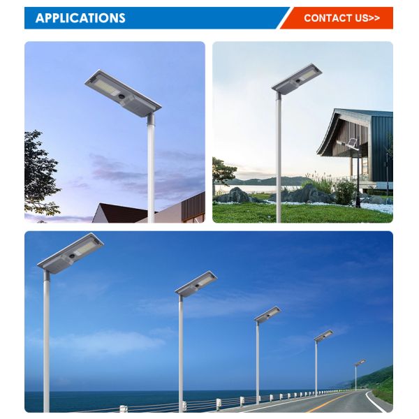 Good Quality Ip65 Waterproof Outdoor Road Light Smd Die-casting Aluminum 400w 600w All in One Led Solar Street Light