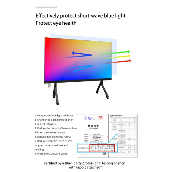 Rear Projection 100 Inch Conference Room Touch LED Screen Interactive Flat Panel