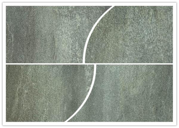 Stone Look Porcelain Kitchen Tile Absorption Rate Less Than 0.05 % Durable