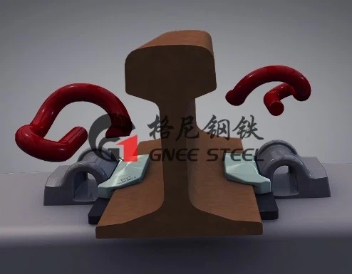 Customizable Top Quality Rail Track Clips PR 601A Rail Clip With ISO9001