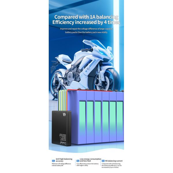 Enerkey 4A 24S LTO умный балансировщик батарей Lifepo4/Li-ion умный балансировщик батарейных ячеек