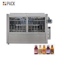 Machine automatique de remplissage de flacons en plastique à 50 g à 250 g de crème de chocolat