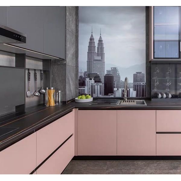 OEM Гостиничная мебель набор дизайны лака Современная кухня ванные шкафы