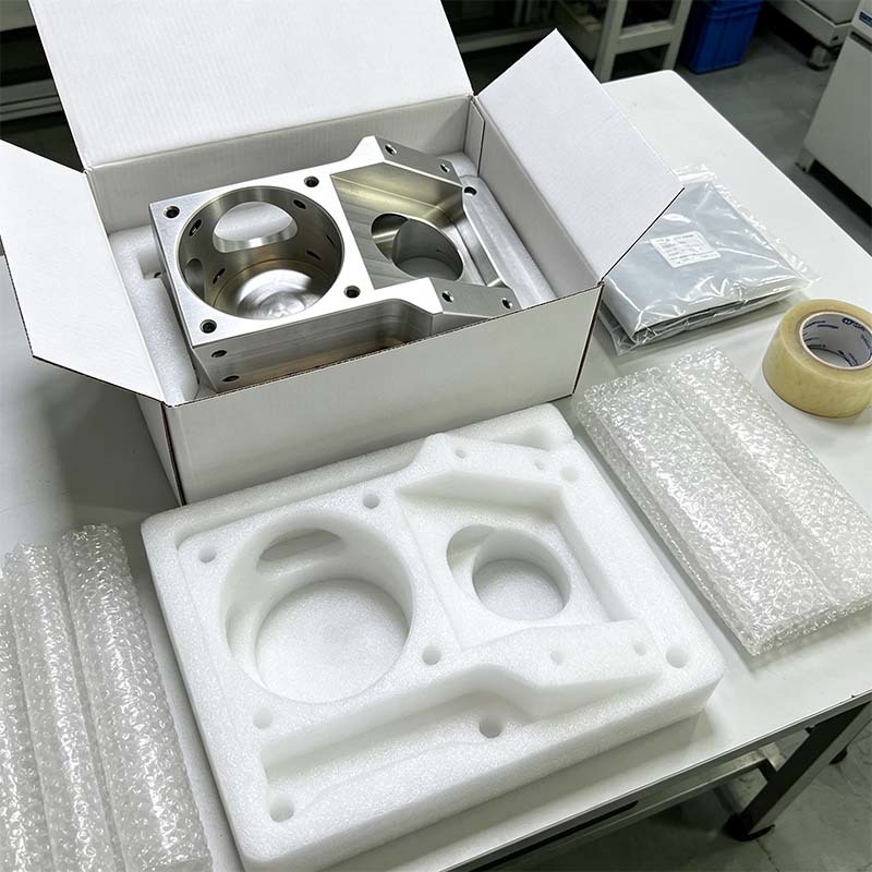 Custom 5-Axis CNC Milled 6061-T6 Aluminum Housing Enclosure with Multi-Cavity Structure