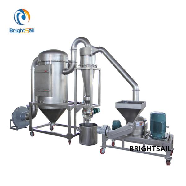 BSP Air Classifier Mill For Herbs pulverizer set Spices Grinder powder making machine from Brightsail