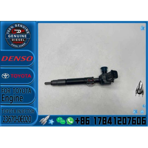 Inyector de combustible 23670-0E020 ((G4) /295040-9440 /295700-0560 Para el Toyota Fortuner Hilux Revo 2.4L 2GD