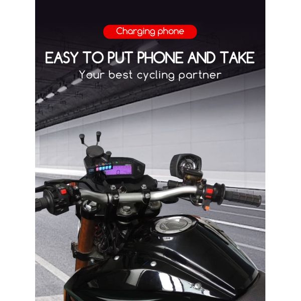 5V 2A Rechargeable Motorcycle Speakers , CE Motorbike Audio System