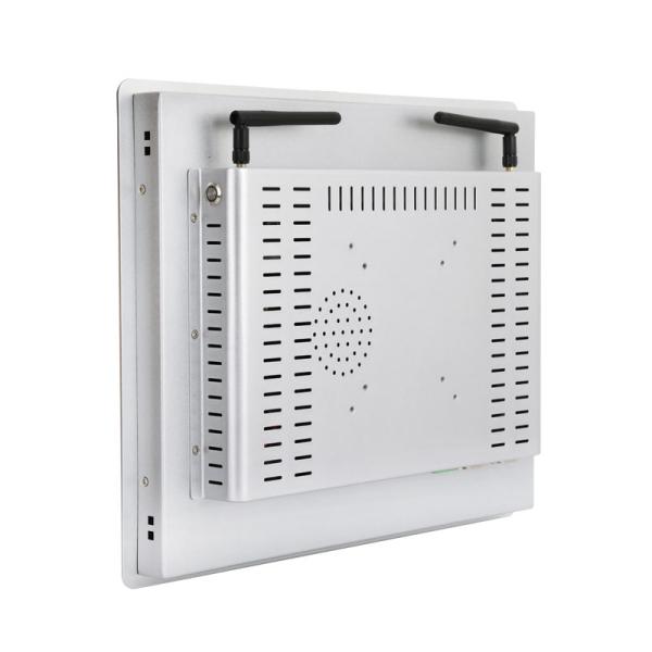 PC de panel de pantalla táctil industrial de 15 pulgadas J1900 IP65 Empotrado con corte a medida, resistente al agua, USB, LAN, RS232, pantalla HD, PC de panel de pantalla táctil