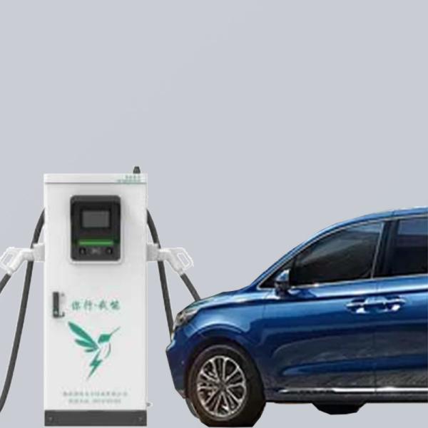 GB/T 60kW DC Fast EV Charger Station With 7 Inch Touch LCD Screen