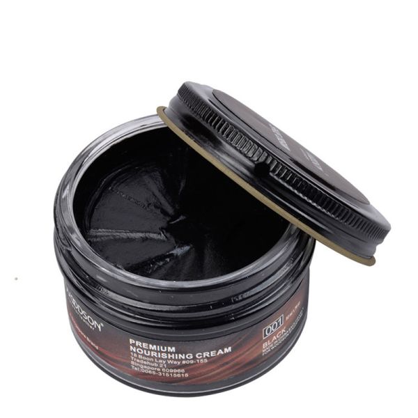 Ровный кожаный кормя OEM блеска воска сливк польский