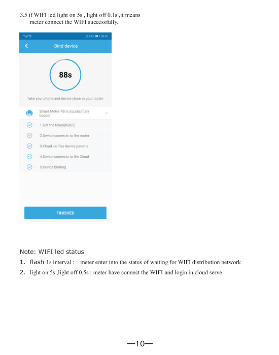 1-Phase 2-Wire Smart Energy Meter with ON/OFF App Control 230V 5(60)A Wifi Din Rail Wireless Kwh Meter