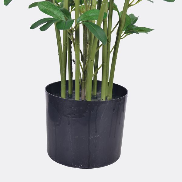 47in 59in 70inTall Real Touch Artificial Schefflera Tree Green Potted Schefflera Plant For Home Decoration