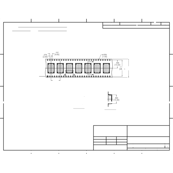 30 Pin SMT 10 Gigabit Small Form Factor Connector with 30 Selective Gold Plating ADAM TECH XFF-30-MSG-30-TR