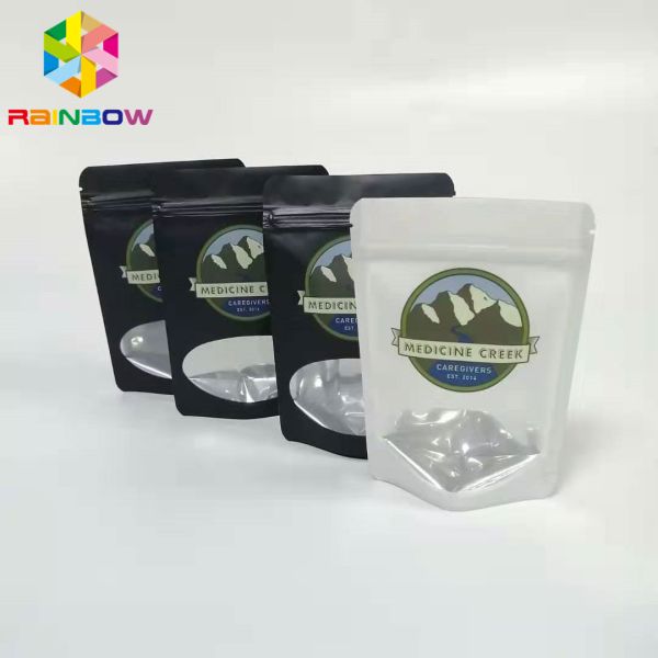 Custom Stand Up Zipper Pouch Bags 20% Oxytetracycline Soluble Powder Packaging