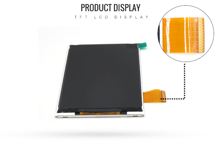 480x800 WVGA 45 Pin TFT Display LCD Screen 4.3 IPS Module With NT35510 Driver IC