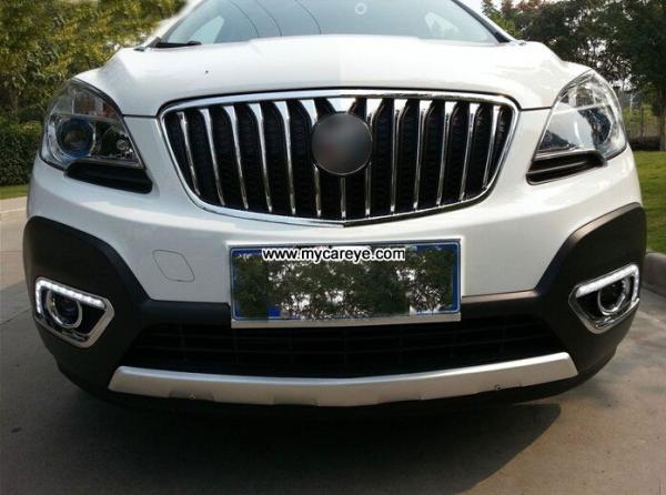 LED Daytime Running Lights DRL Buick Encore Fog Lamp Cover case