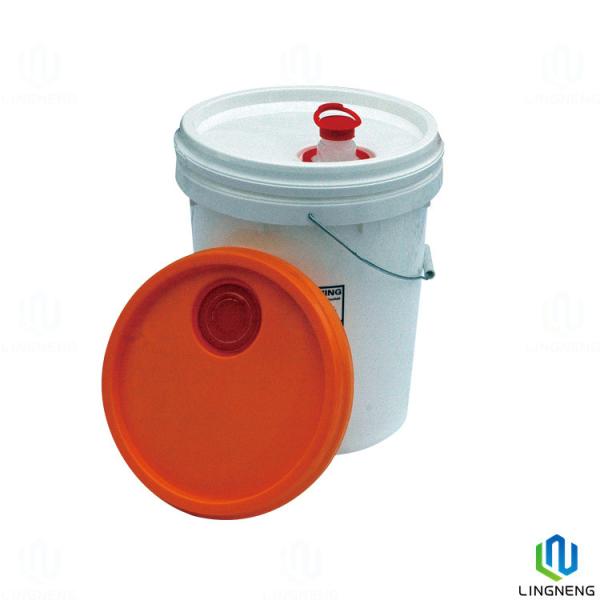 18L Packaging Drum Seal Plastic Paint Pail Bucket Round With Hand