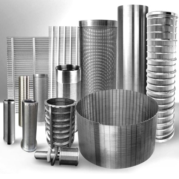 Écran en acier inoxydable à fente de 25 microns