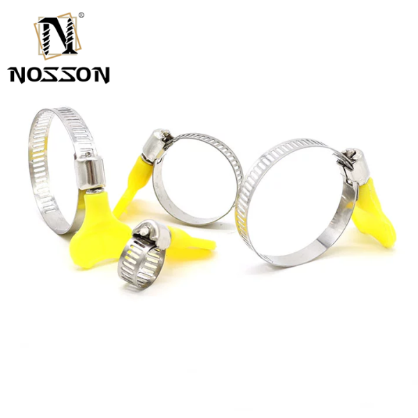 Customized Germany Type Stainless Steel Quick Release Telescopic Tube C Type Pipe Hose Clips Clamps with Thumb Screw/Handle