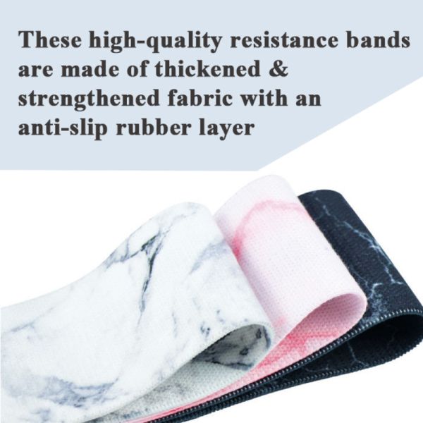 Fitness Crossfit Exercise Elastic Resistance Exercise Bands Set  For Strength Training Workout Sport