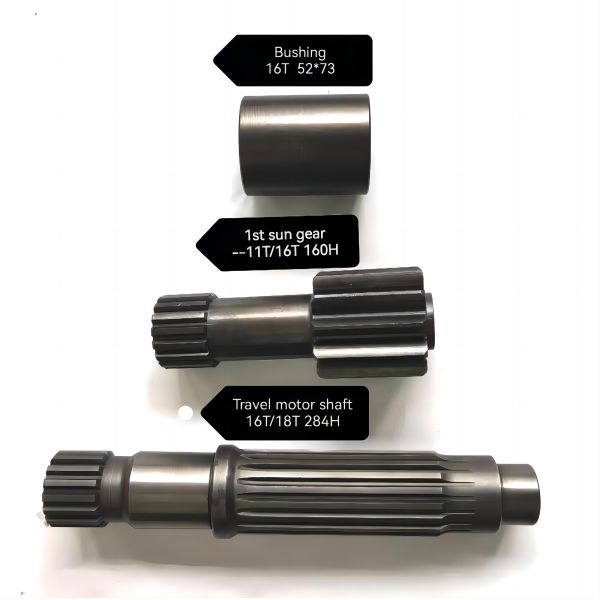 Sany Sy365h Sy365H Excavator Sun Drive Gear Shaft Hydraulic Motor Parts