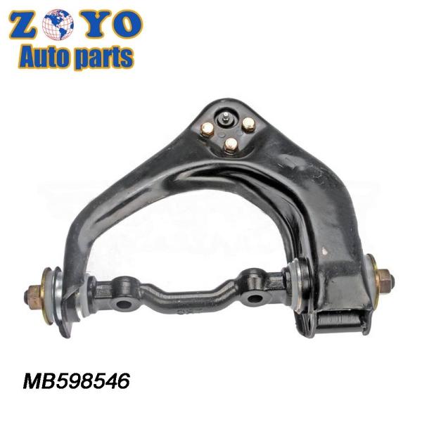 Braço de controle superior dianteiro da van para Mitsubishi 1987-1990 Peças de suspensão automática Posição correta