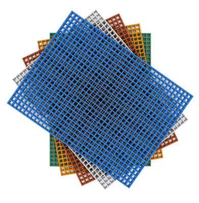 Popular fashion building materials FRP GRP  grating FRP tree grate Grille cover