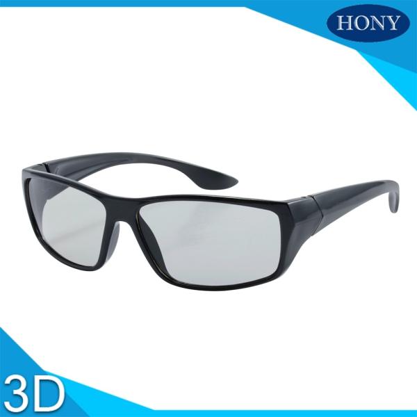 Anti Scratch Glasses Cinema Long Time Used Passive Circular Polarized Eyewear