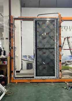 Australian Standard 100 Series Thermally Broken Sliding Door with Soundproof, Thermal Insulation & Smooth Operation