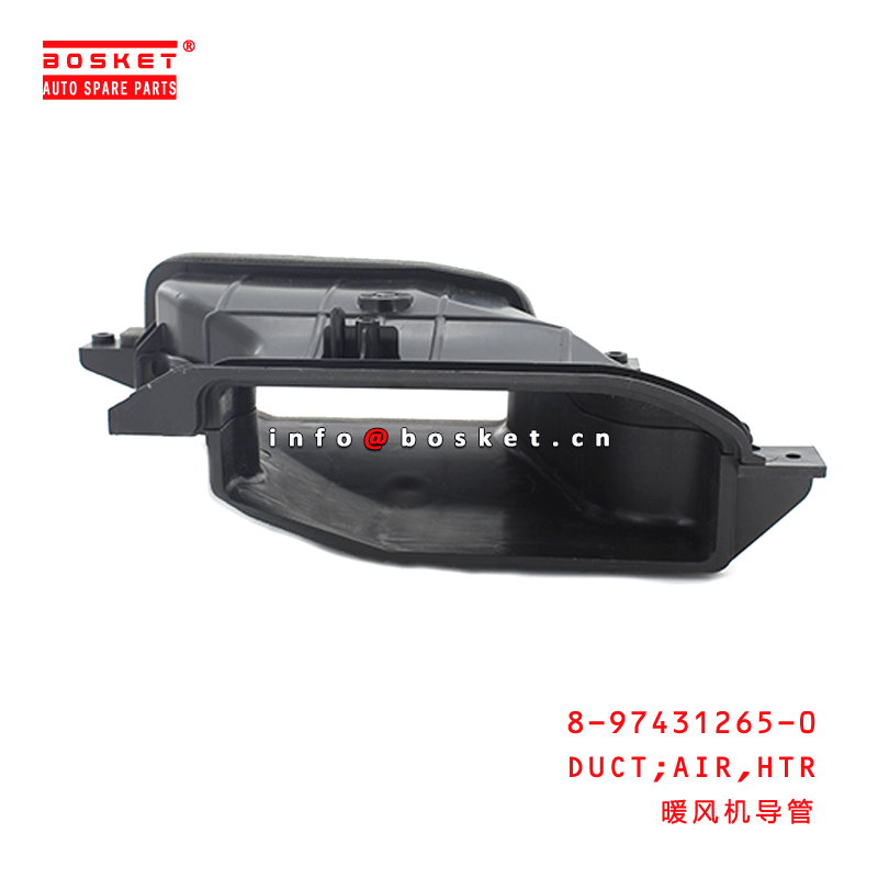 8-97431265-0 Heater Air Duct 8974312650 For ISUZU VC46 6UZ1