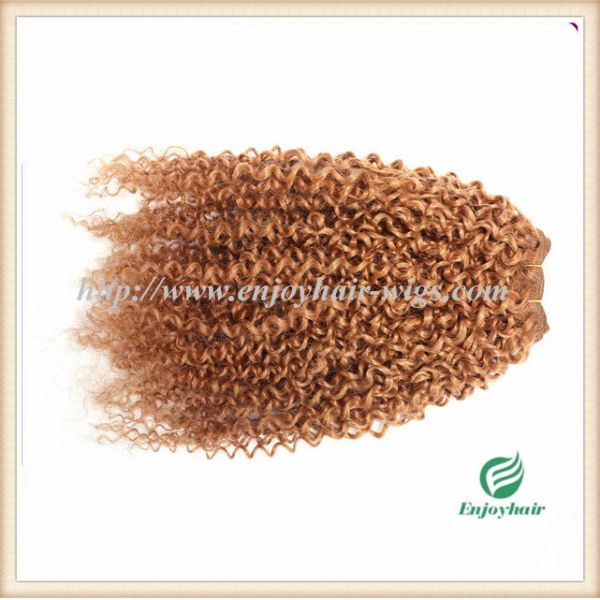 Brazilian 5A virgin remy hair weave ,30# color.kinky curly 10''-26''length hair extension