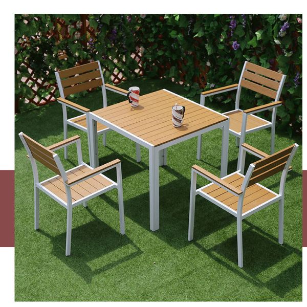 Outdoor Pool Table Sets with Modern Design Style and Corrosion-resistant Metal Sheet