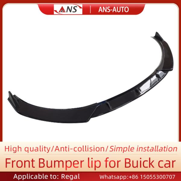 Against Scrapes Front Car Bumper Lip Sturdy Rubber For Buick Regal