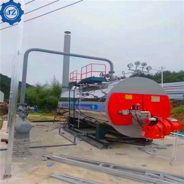 diesel industrial e gás usados da caldeira de vapor de 300hp 3000kg ateados fogo para a indústria do moinho de arroz