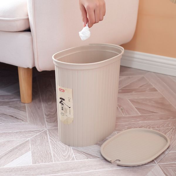 Hotel Room Kitchen Office Tea Leaves Plastic Dustbin Bucket