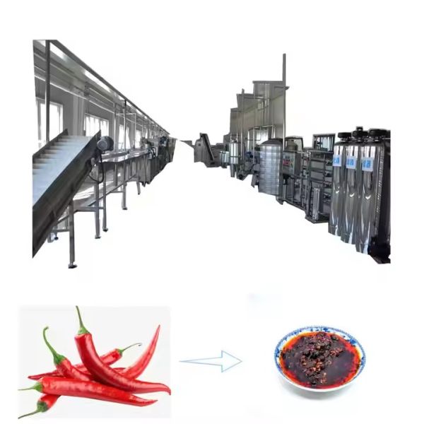 Automatic Chilli Stem Removing Machine Red Chilli Sauce Making Machine Chilli Drying Machine