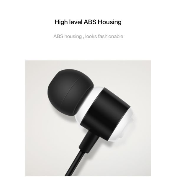 ABS PVC 3.5mm Stereo Sound Headset Microphone Earpieces