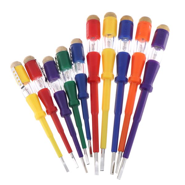 14cm 19cm Electrical Tester Screwdriver 220V Electrical Cable Accessories Waterproof Induced