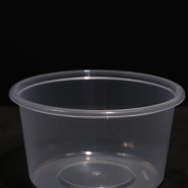 280ml Capacity Polypropylene Lunch Box PP Round Takeaway Box For Hot And Cold Food