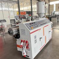 Machine de fabrication d'extrusion en plastique à extrudeuse à vis unique HDPE