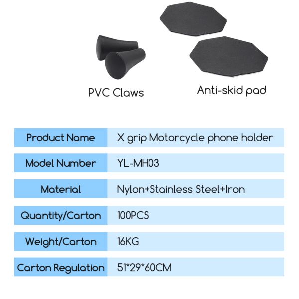 Plastic 12W Motorcycle Wireless Charger Mount For Iphone RoHS CE Listed
