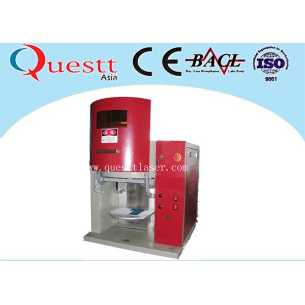 Máquina de marcação a laser de mesa de porta telescópica de 20 W com comprimento de onda de 1064 nm