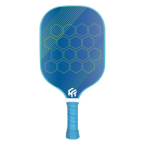 Light Glass Carbon Fiber Pickleball Racket Set 2 Rackets 4 Balls USAPA PP Honeycomb Core