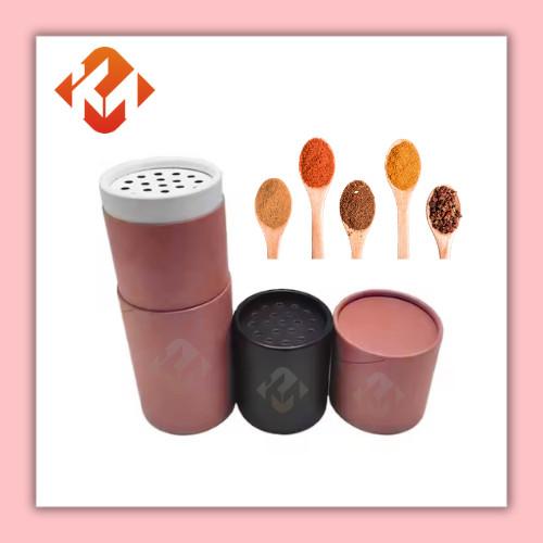 Luxury Cylindrical Paper Tube Box Sieve Versatile Custom Cardboard Tube Packaging