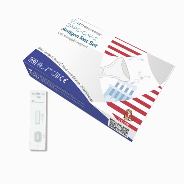 Class III iiLO SARS-CoV-2 Antigen Self Test Set Saliva Sample Collector Malaysia 1 test/box