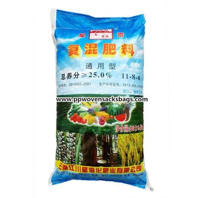 Moisture Proof Fertilizer Packaging Bags Sacks with Customized Color Printing