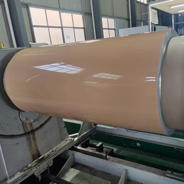 0.5 mm de espesor bobina de recubrimiento de aluminio recubierta de color para envolturas de ventanas/puertas