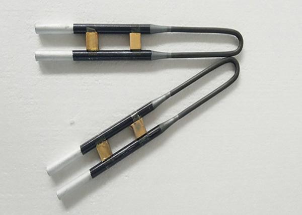 Experimental Furnace Mosi2 Electric Rod Heater , 1700C Industry 110v Heating Element